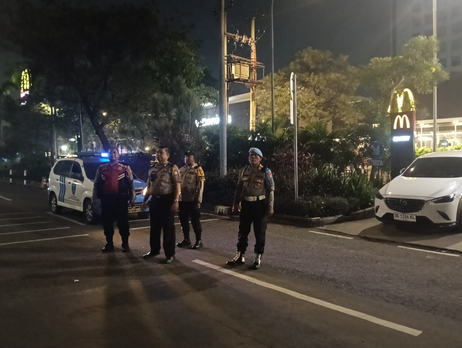 Respons Cepat Layanan Polisi 110, Polsek Kelapa Gading Bubarkan Dugaan Balap Liar di Artha Gading