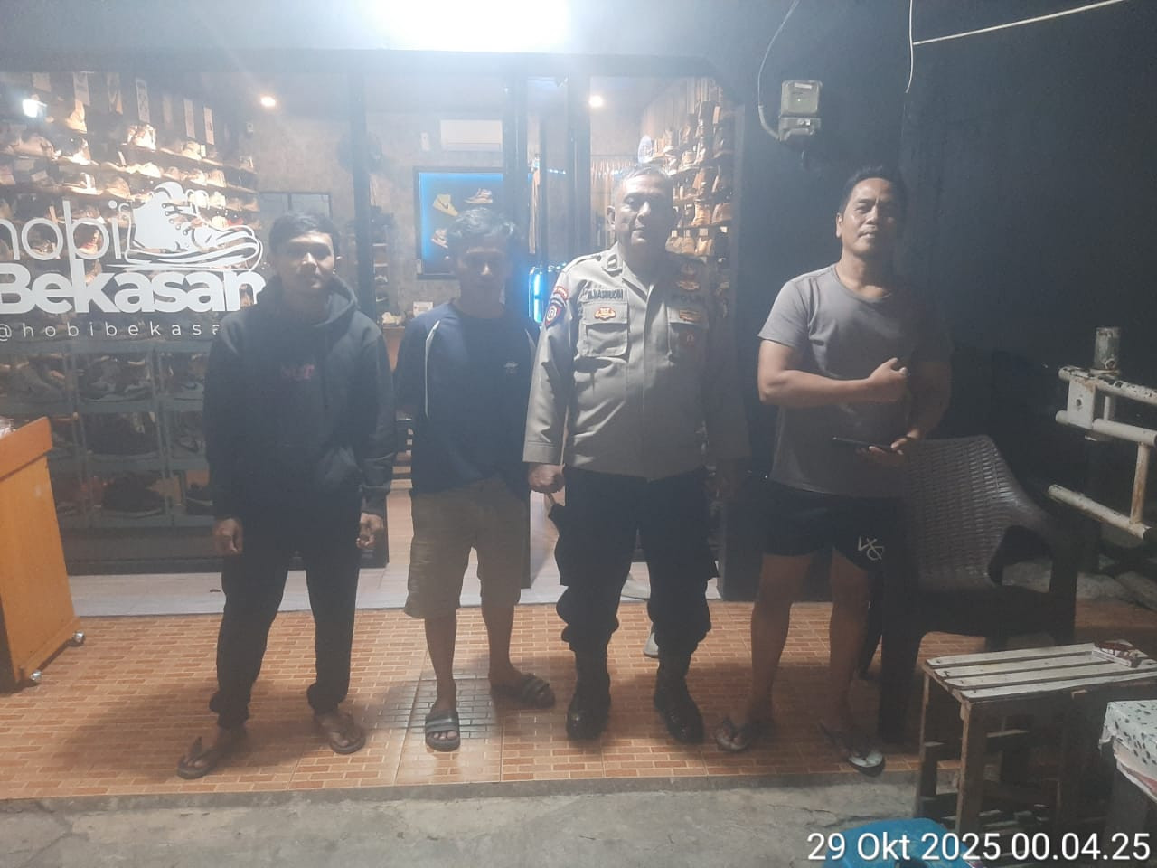 Patroli KRYD Polsek Bekasi Barat Antisipasi Kejahatan Jalanan