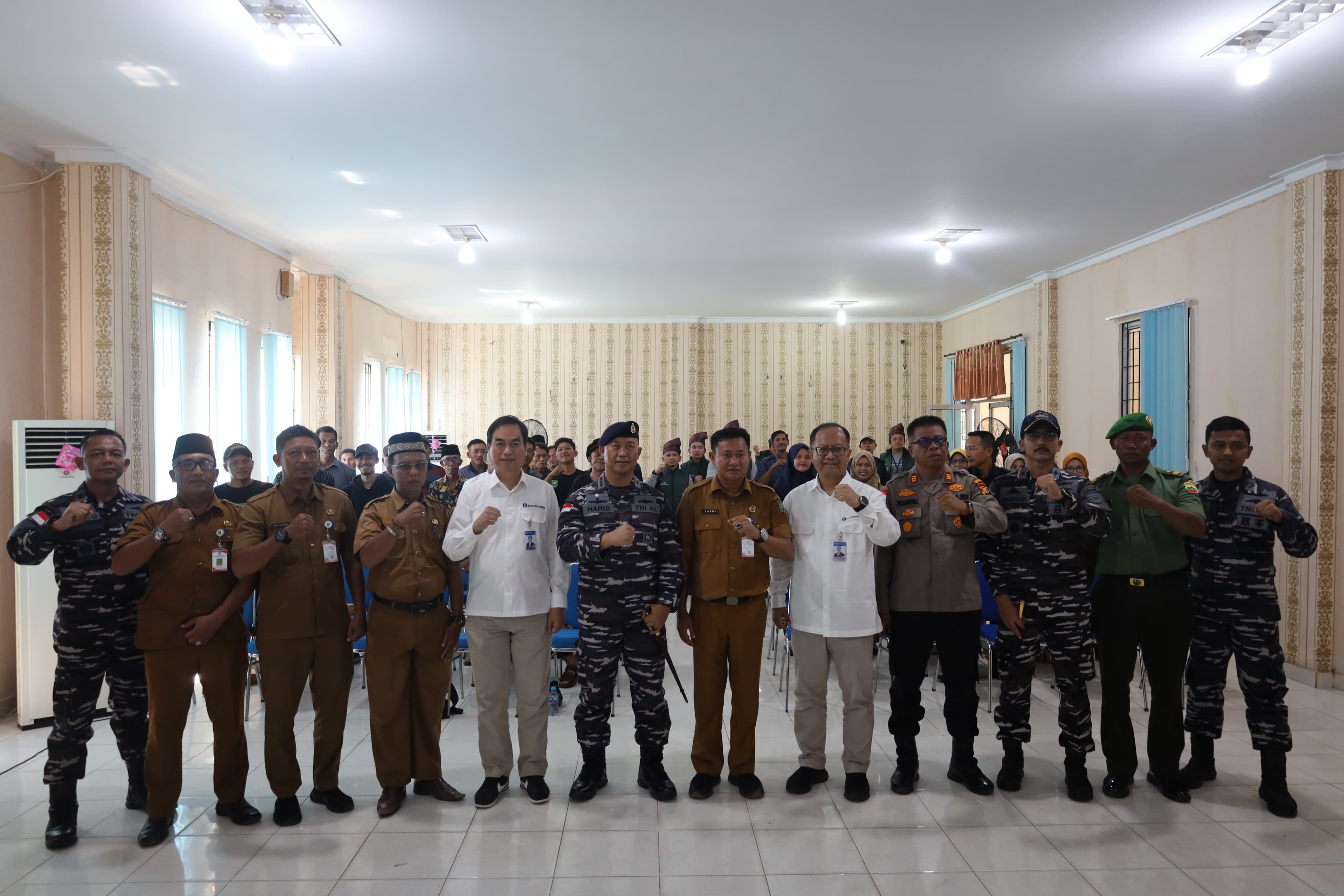 Mengawal Rupiah, Menjaga Negeri, Tim Expedisi Rupiah Berdaulat Bersama Lanal Dumai Mengabdi Diujung Negeri