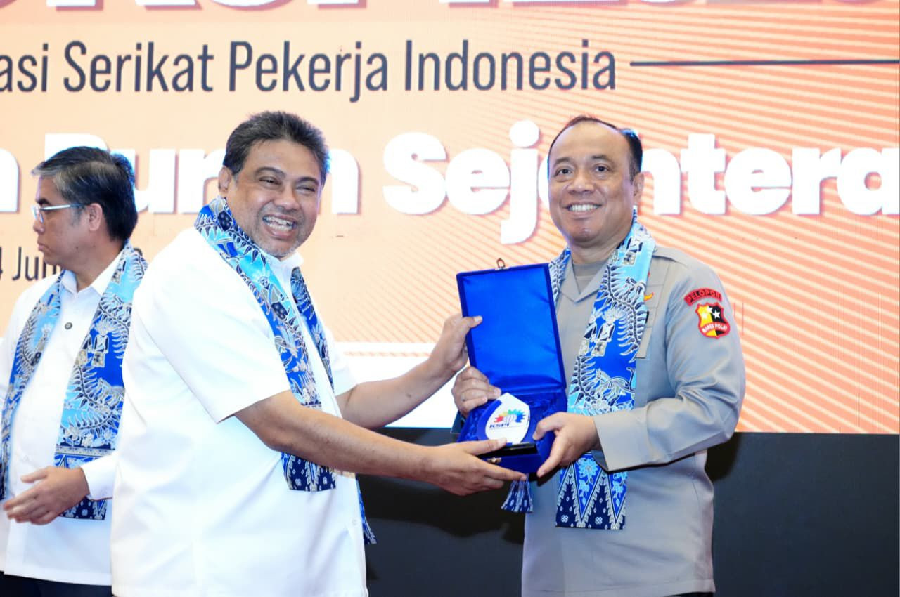 Hadiri Rakernas KSPI 2026, Wakapolri Tegaskan Sinergi Polri dan Buruh untuk Lindungi Hak Pekerja