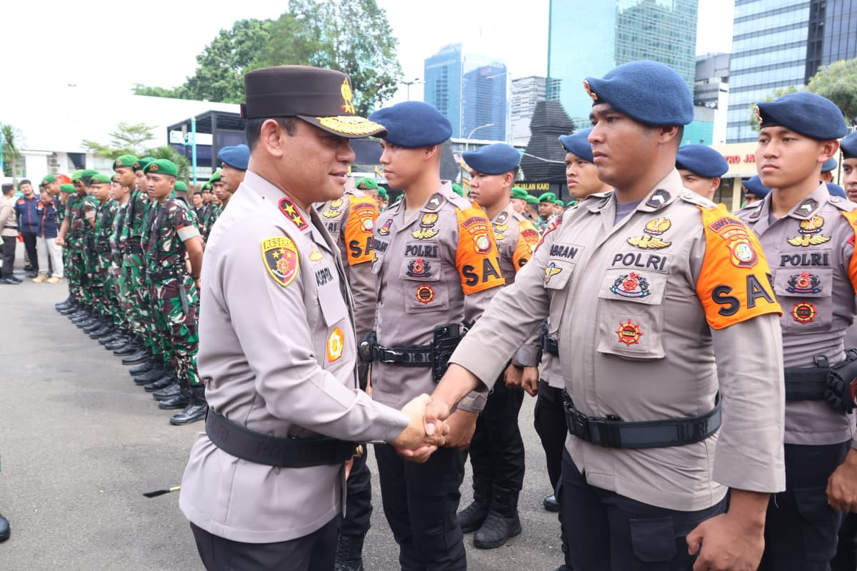 Pimpin Apel Kesiapsiagaan Bencana, Kapolda Metro Jaya: Personel Harus Tanggap, Cepat, Responsif, Dan Humanis