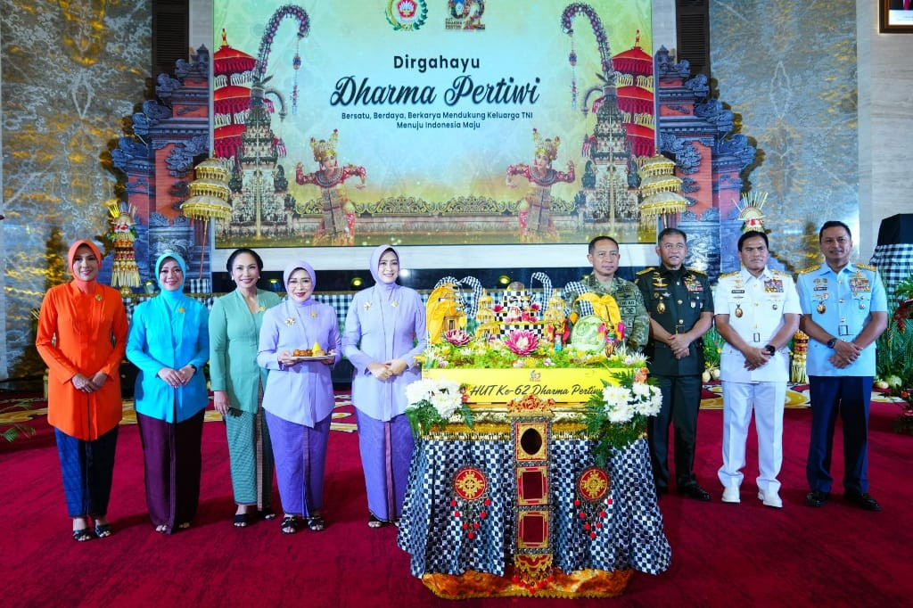 Panglima TNI Apresiasi Dharma Pertiwi pada HUT ke-62: Perkuat Peran Keluarga Menuju Indonesia Maju