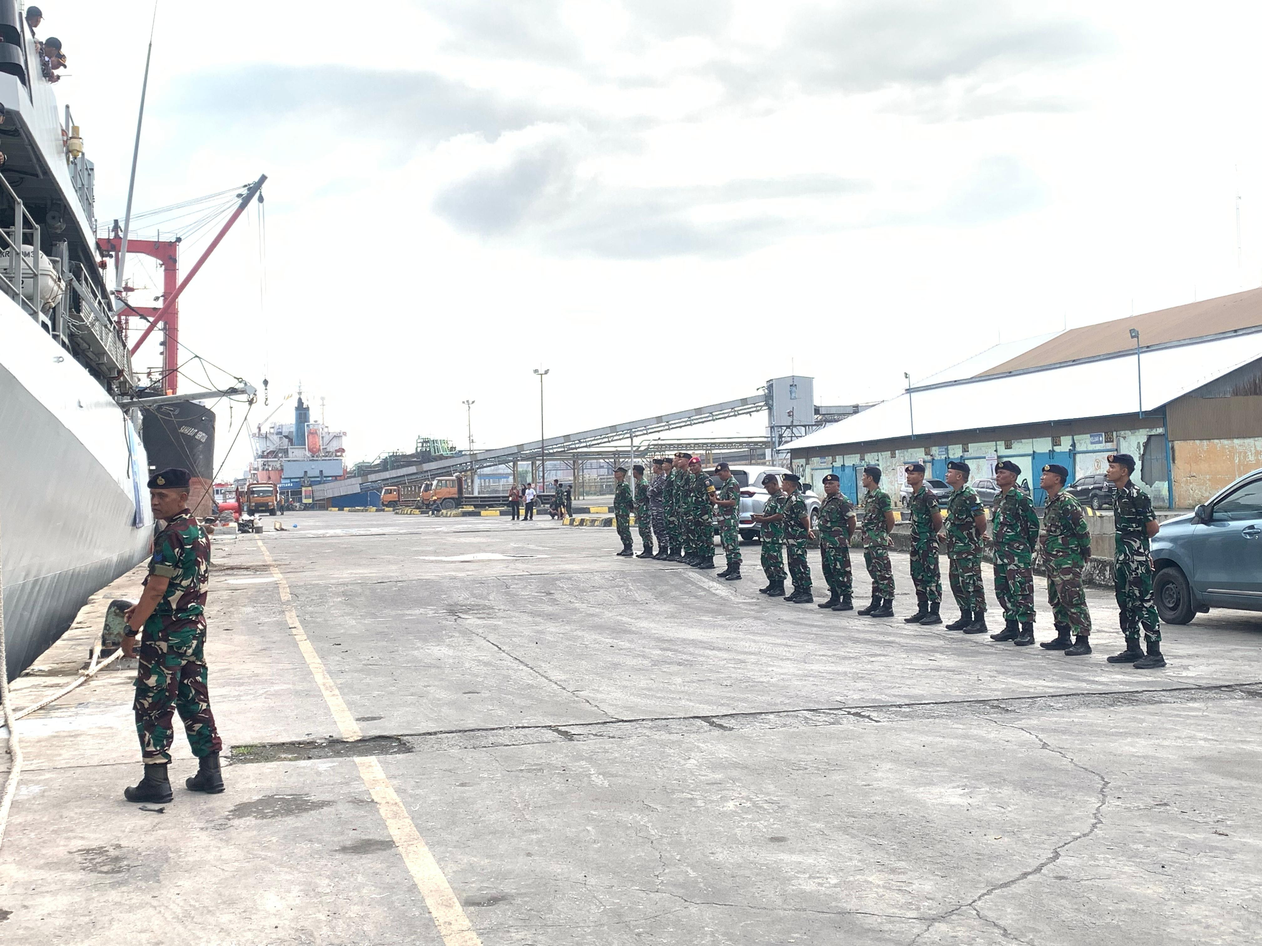 Prajurit Lantamal I Lepas Keberangkatan KRI Bung Tomo-357, Siap Laksanakan Tugas Operasi