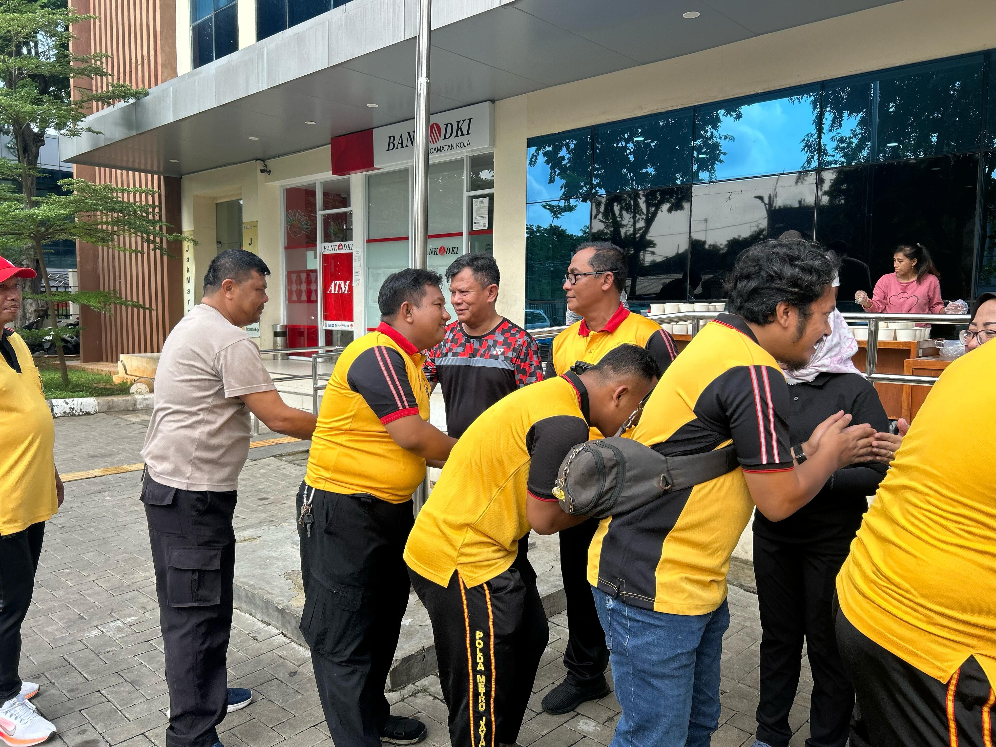 Polsek Koja dan Kecamatan Koja Gelar Olahraga Pagi dan Halal Bi Halal Sambut Ramadhan 1446 H