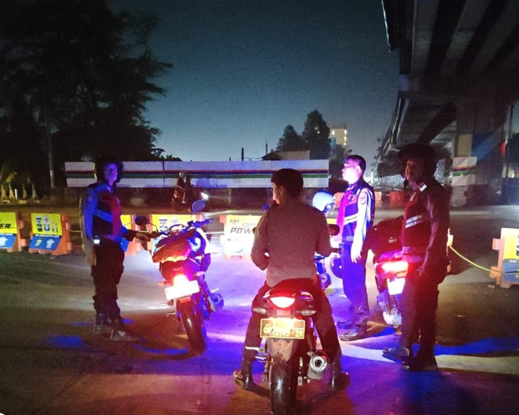Jaga Jakarta+, Polisi Patroli KRYD Sisir Titik Rawan di Pademangan hingga Dini Hari