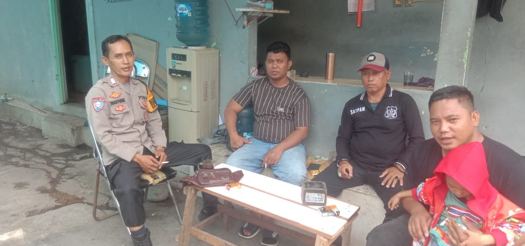 Bhabinkamtibmas Bintara Jaya Giat Patroli, Ajak Warga Jaga Keamanan dan Ketertiban