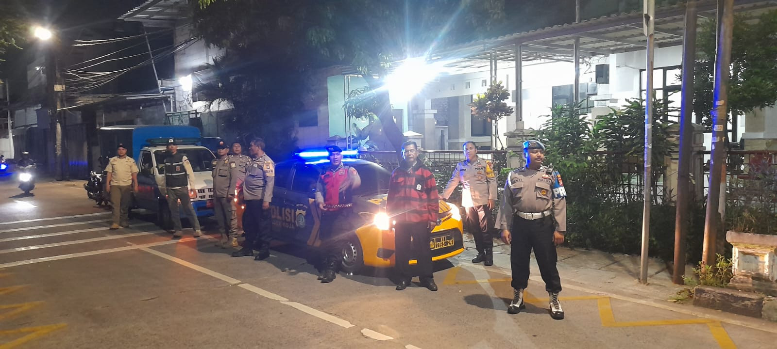 Antisipasi Tawuran, Polsek Koja Gelar Operasi Cipta Kondisi Hingga Dini Hari