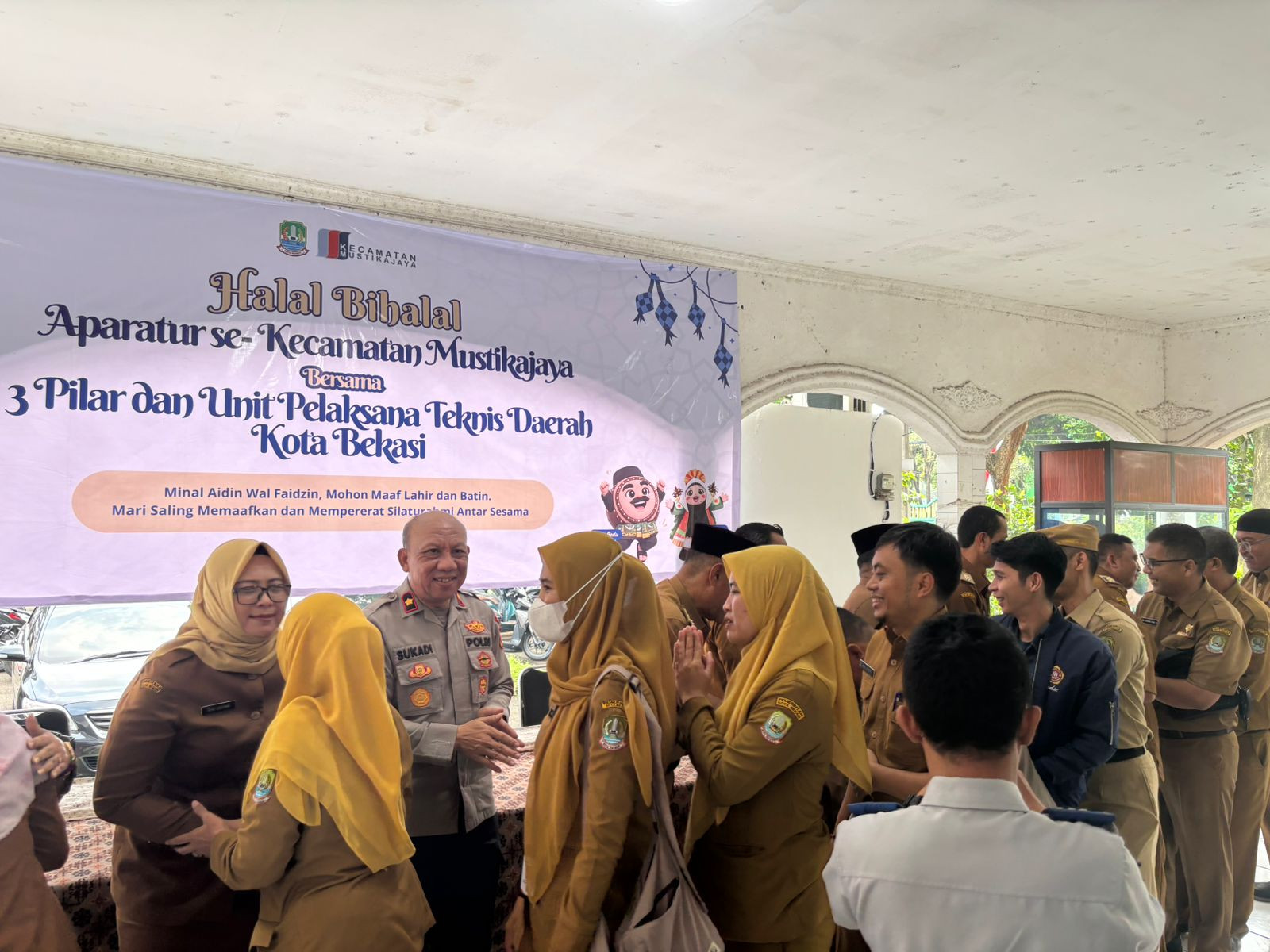 Halal Bihalal Idul Fitri 1447 H/2026 Tinggal Forkomcam Kec Mustikajaya Berlangsung Khidmat