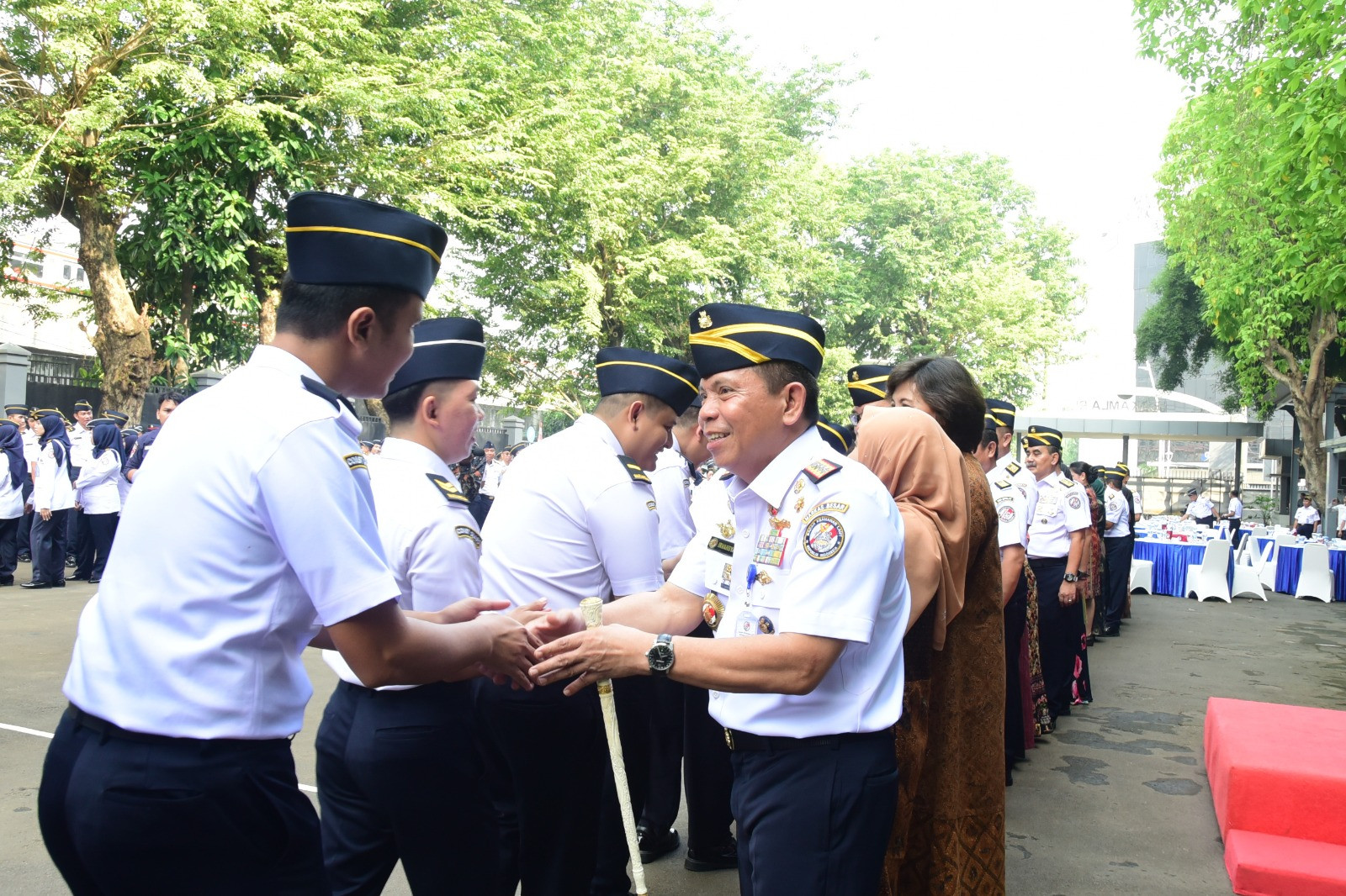 Bakamla RI Gelar  Apel Khusus dan Halalbihalal