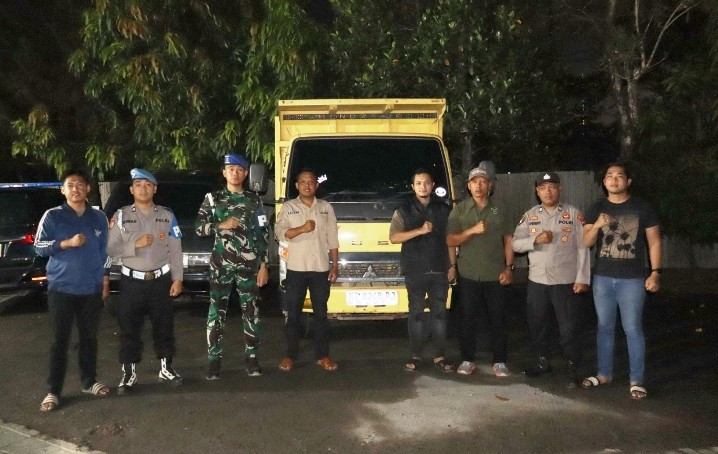 Denpom Lanal Banjarmasin Bersinergi Dengan Polsek KPL Banjarmasin Gagalkan  Dugaan Tindak Pidana Penggelapan Kendaraan Antar Lintas Pulau