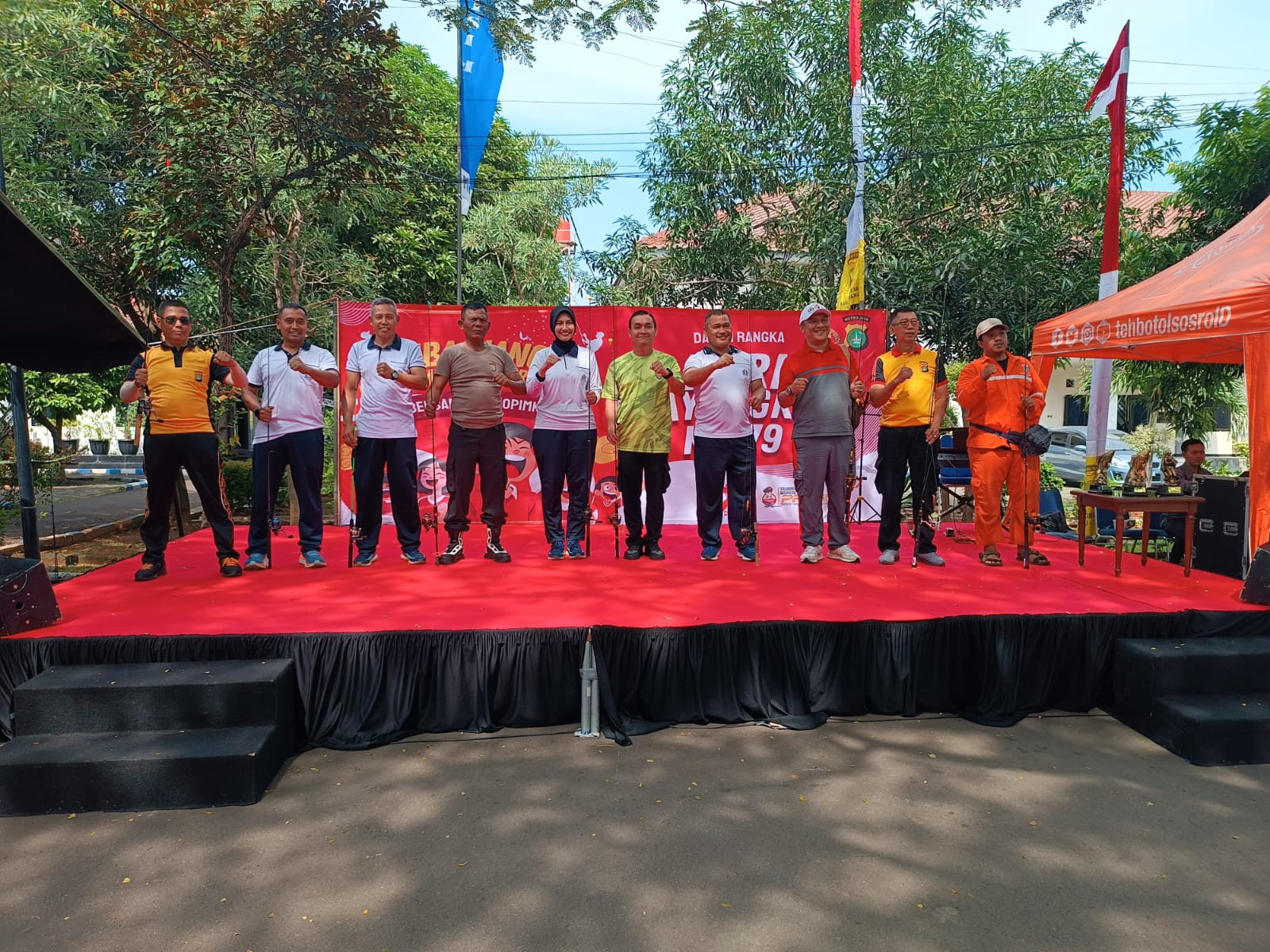 Lomba Mancing Meriahkan Hari Bhayangkara ke-79 di Jakarta Utara: Sinergi TNI–Polri dan Forkopimko Tumbuhkan Semangat Kebersamaan