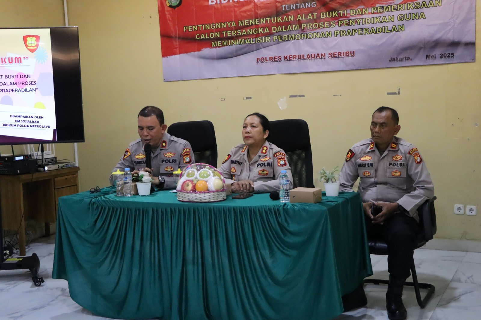 Polres Kepulauan Seribu Gelar Penyuluhan Hukum untuk Perkuat Proses Penyidikan