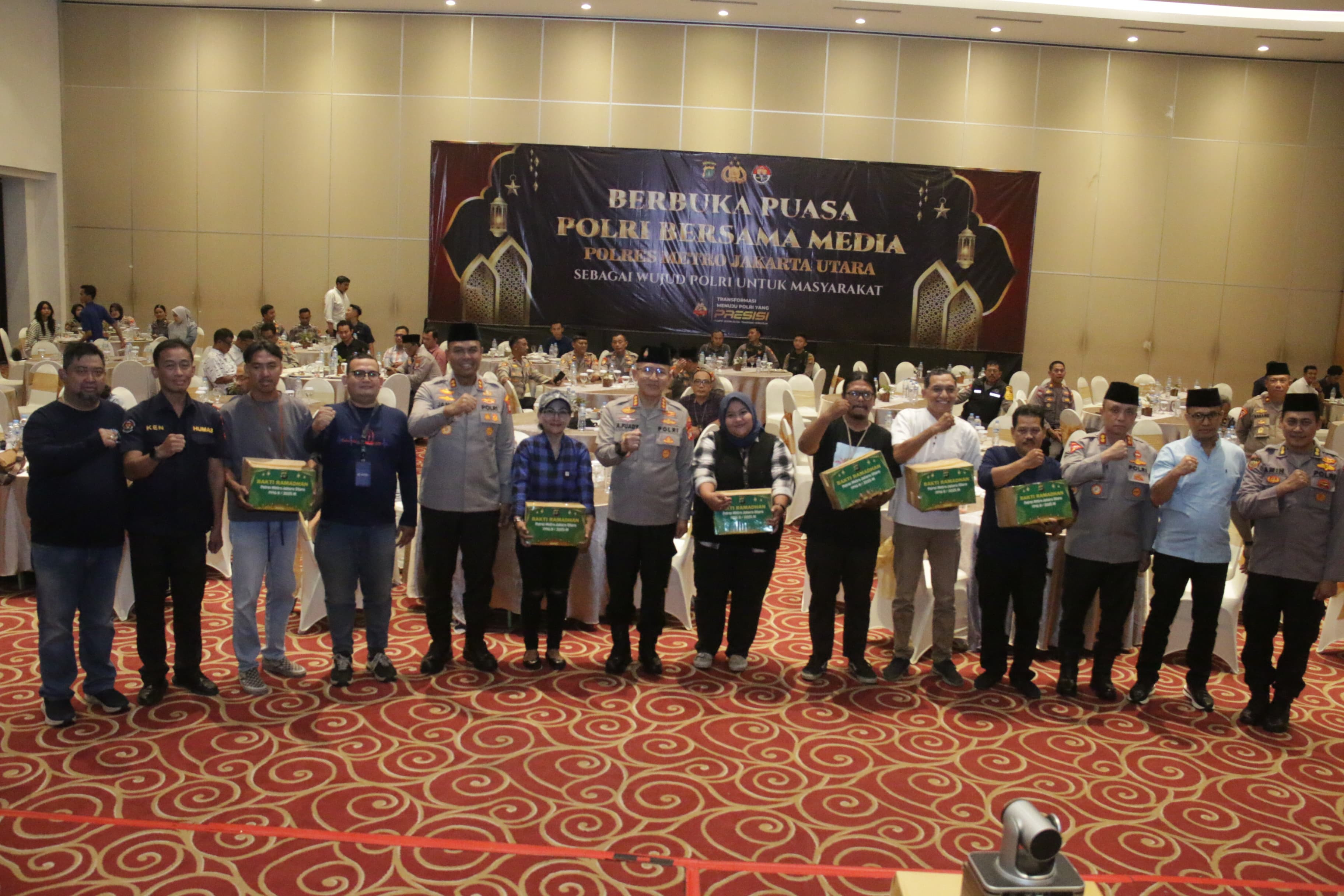 Kapolres Metro Jakarta Utara Gelar Buka Puasa Bersama Media, Perkuat Sinergi Polri dan Wartawan