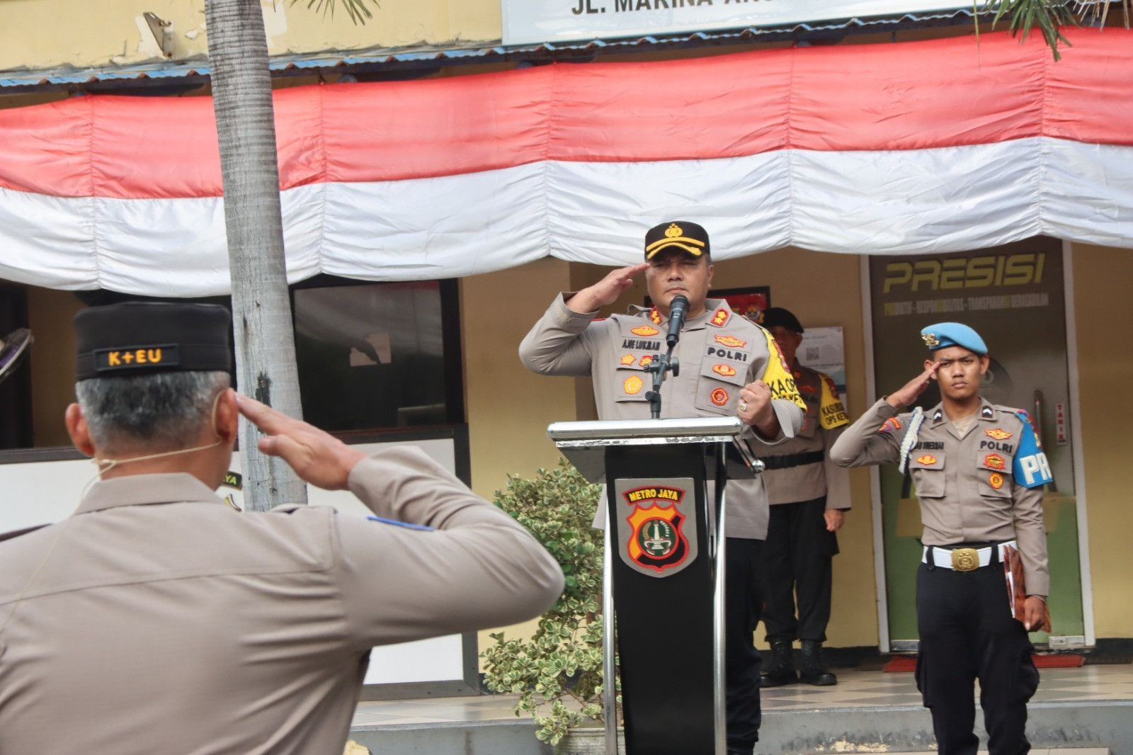 Polres Kepulauan Seribu Gelar Apel Pasukan Operasi Ketupat Jaya 2025 untuk Pengamanan Idul Fitri