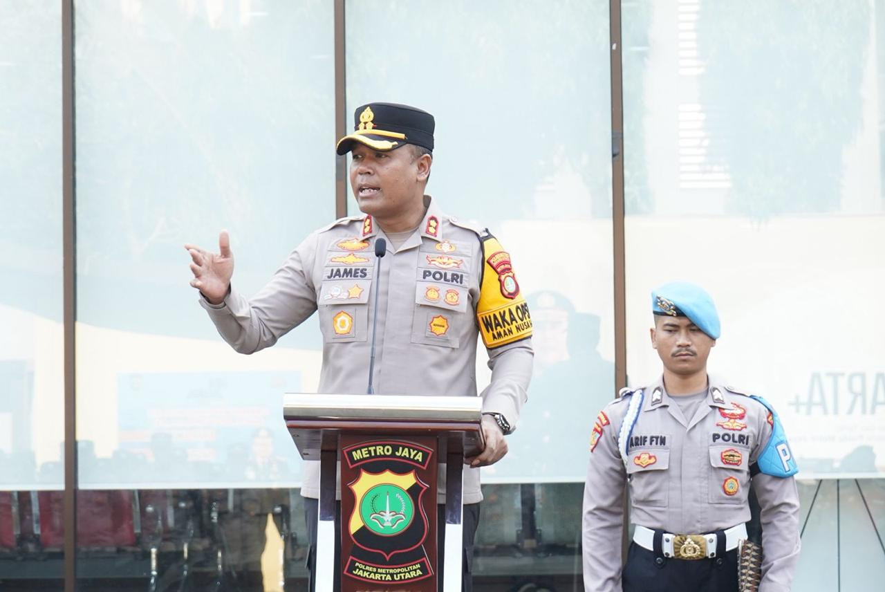 Wakapolres Metro Jakarta Utara Tekankan Larangan Gaya Hidup Hedon bagi Anggota dan Keluarga Polri