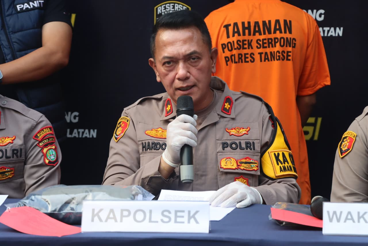 Respon Cepat, Unit Reskrim Polsek Serpong Tangkap Pelaku Penganiayaan Penjual Kerupuk