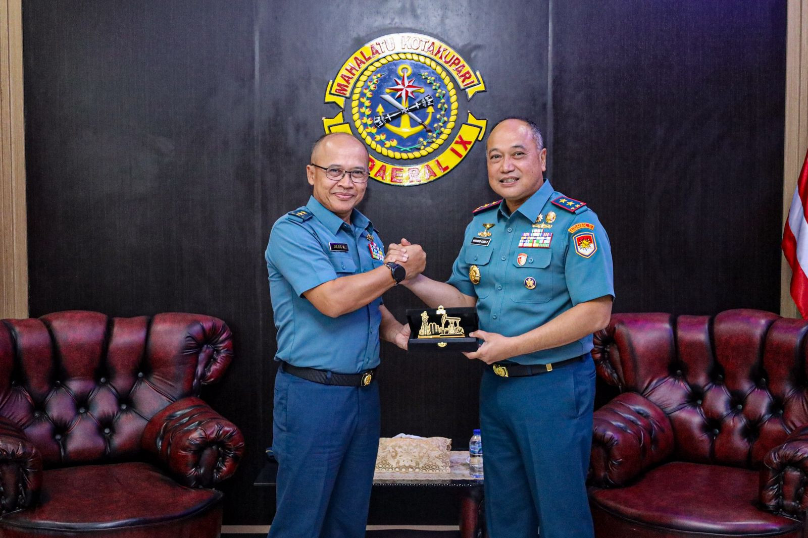 Dankodaeral IX Ambon Terima Courtesy Call Delegasi Pertamina SKK Migas