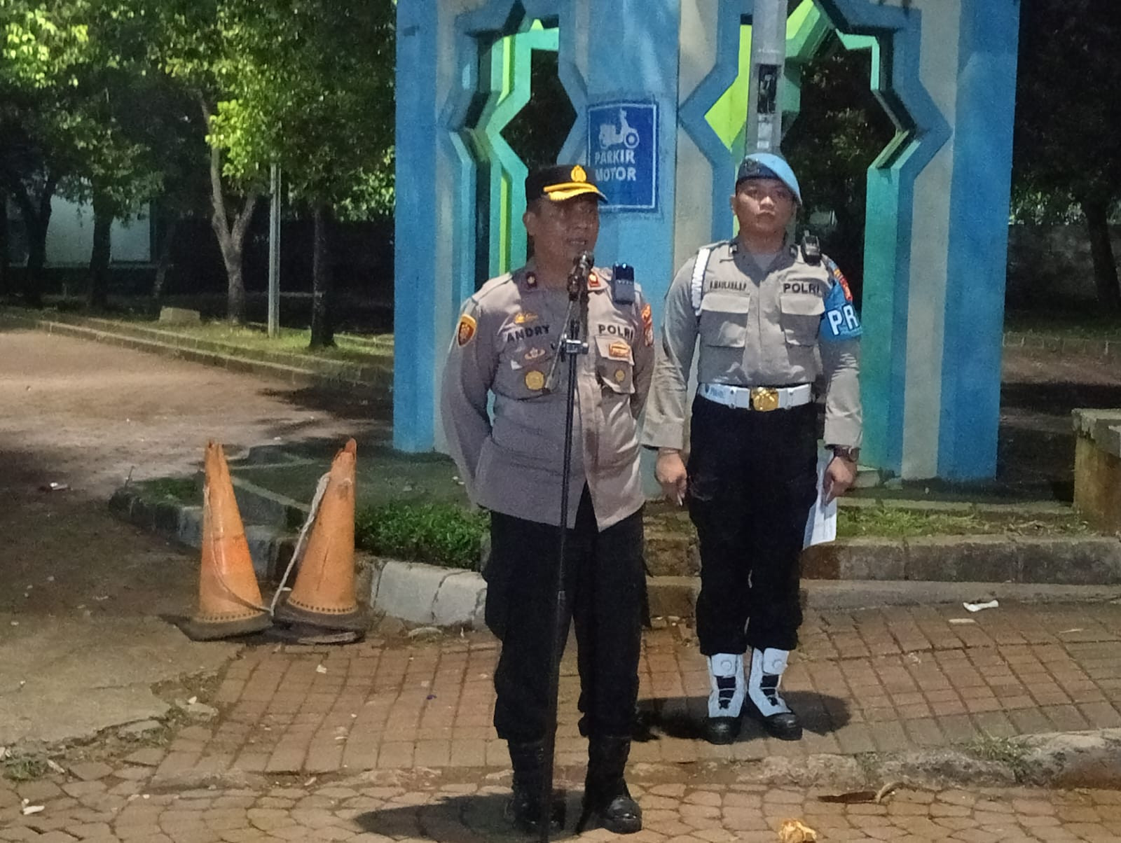 Polsek Koja Gelar Apel KRYD, Tegaskan Komitmen Berantas Premanisme dan Cegah Tawuran