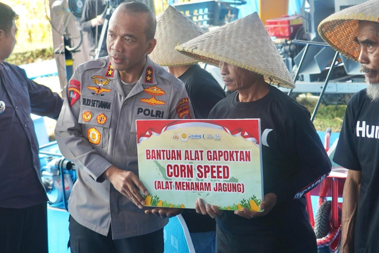 Komitmen Polda Jabar Terus Dukung Program Pemerintah dan Ketahanan Pangan Nasional Khususnya di Jabar