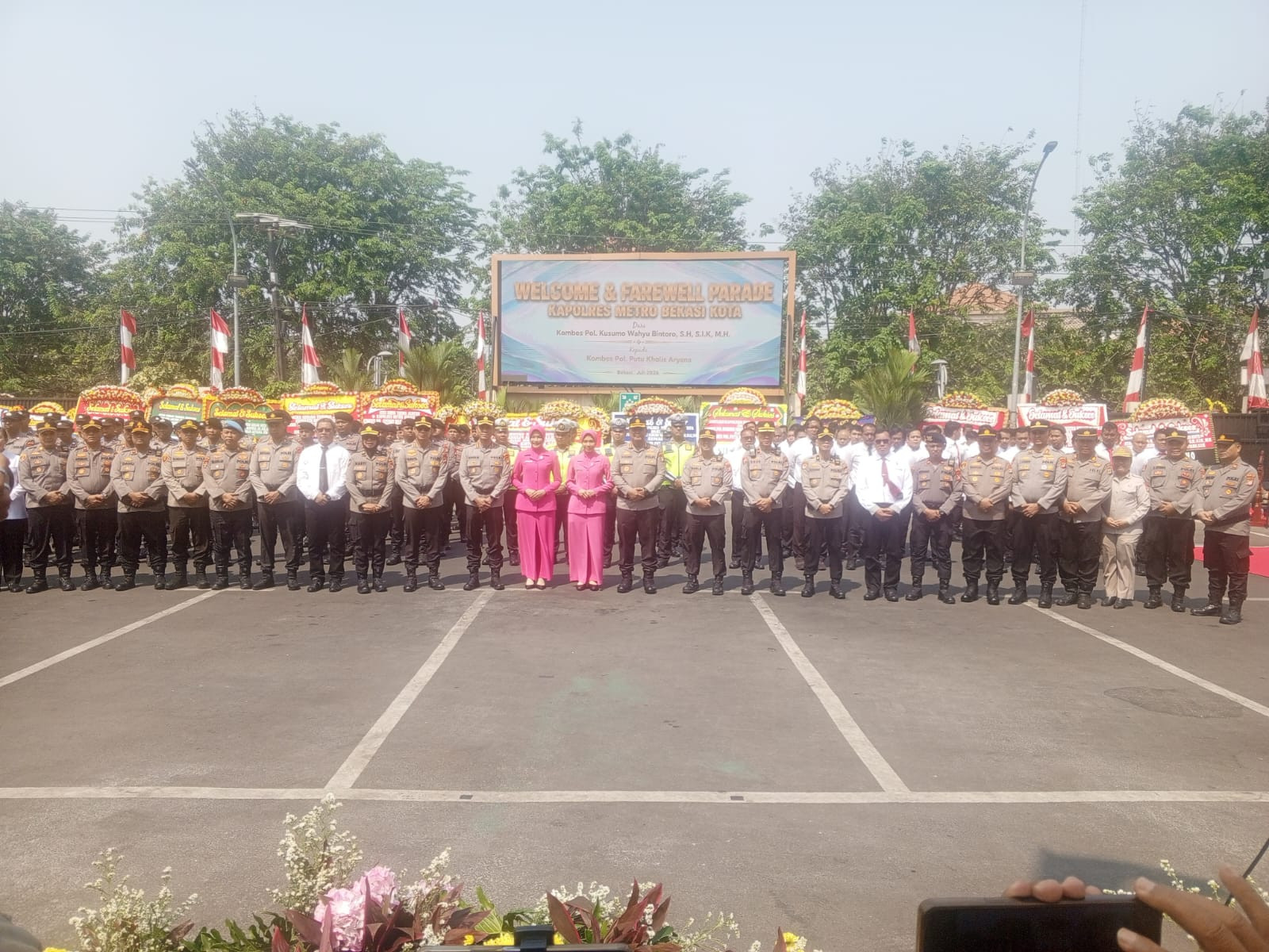Kapolres Metro Bekasi Kota Berganti, Kombes Pol. Putu Kholis Aryana Tegaskan Komitmen Layani Masyarakat