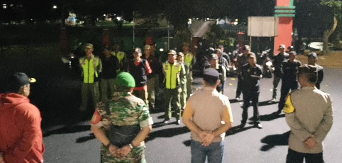 Apel Malam dan Patroli Tiga Pilar Digelar di Jatiranggon