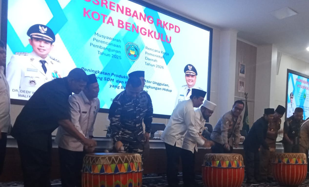 Musrenbang Kota Bengkulu 2025, Wujudkan Bengkulu Yang Lebih Maju