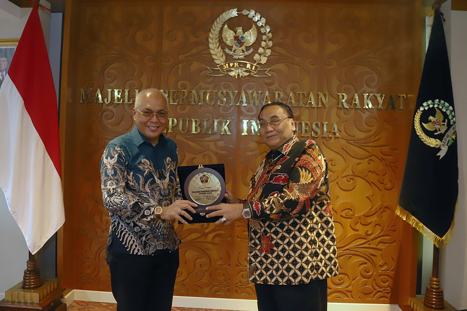 Terima Audensi PWI, Wakil Ketua MPR Puji Profesi Wartawan Ikut Mencerahkan Dunia