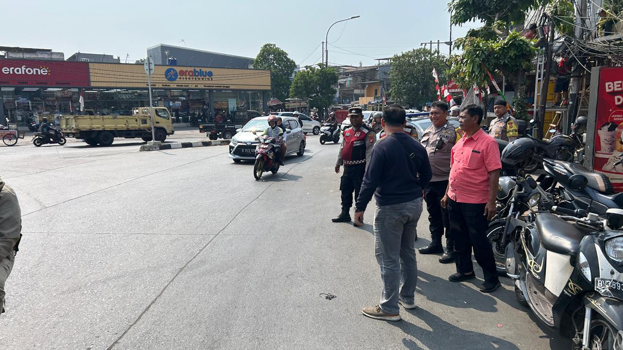 Polsek Koja Tingkatkan Patroli Siang Hari, Antisipasi Tawuran dan Kejahatan Jalanan