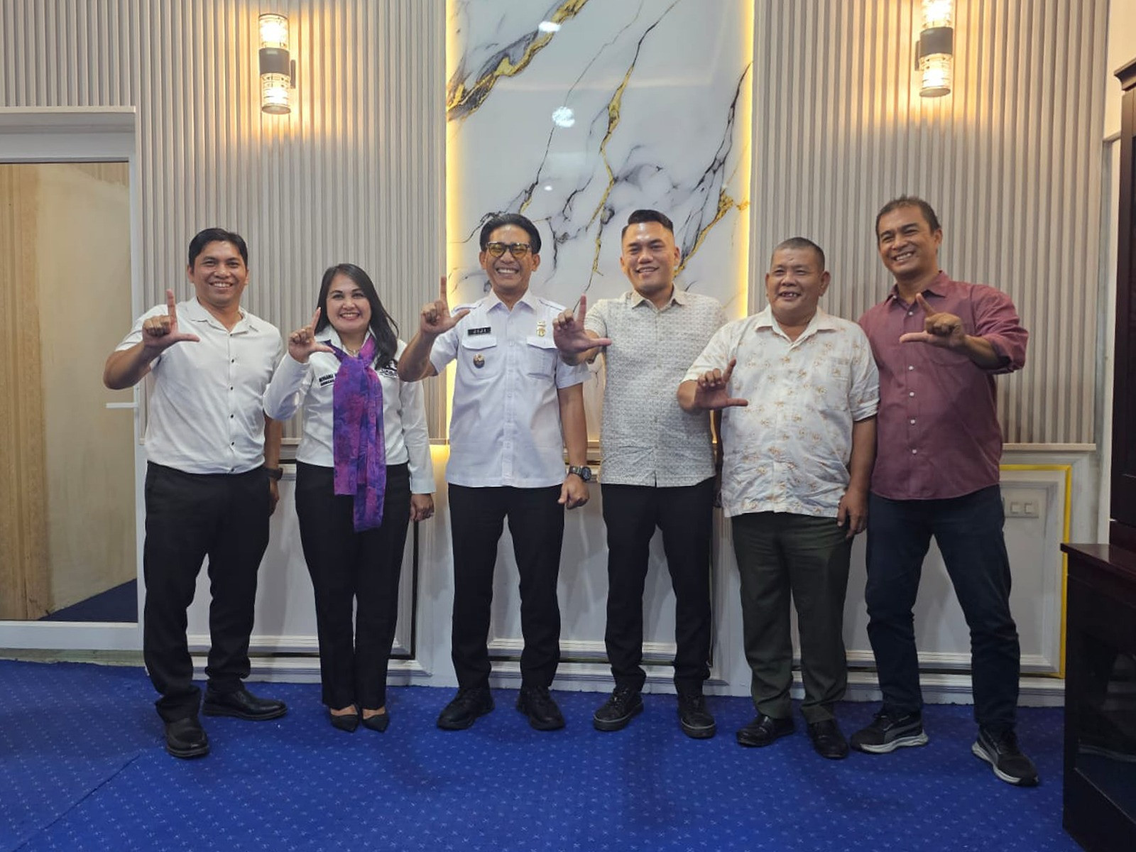 Ketua Laskar Gibran Sumut Samson Sembiring Bersilaturahmi dengan Wakil Wali Kota Binjai, Bahas Penguatan UMKM