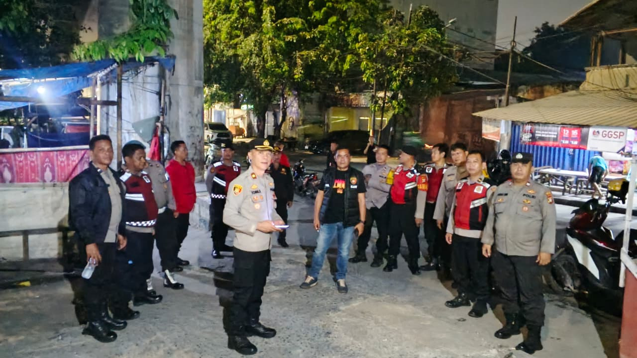 Polsek Metro Penjaringan Gelar Kegiatan Rutin yang Ditingkatkan (KRYD), Antisipasi Tawuran dan Kejahatan Jalanan