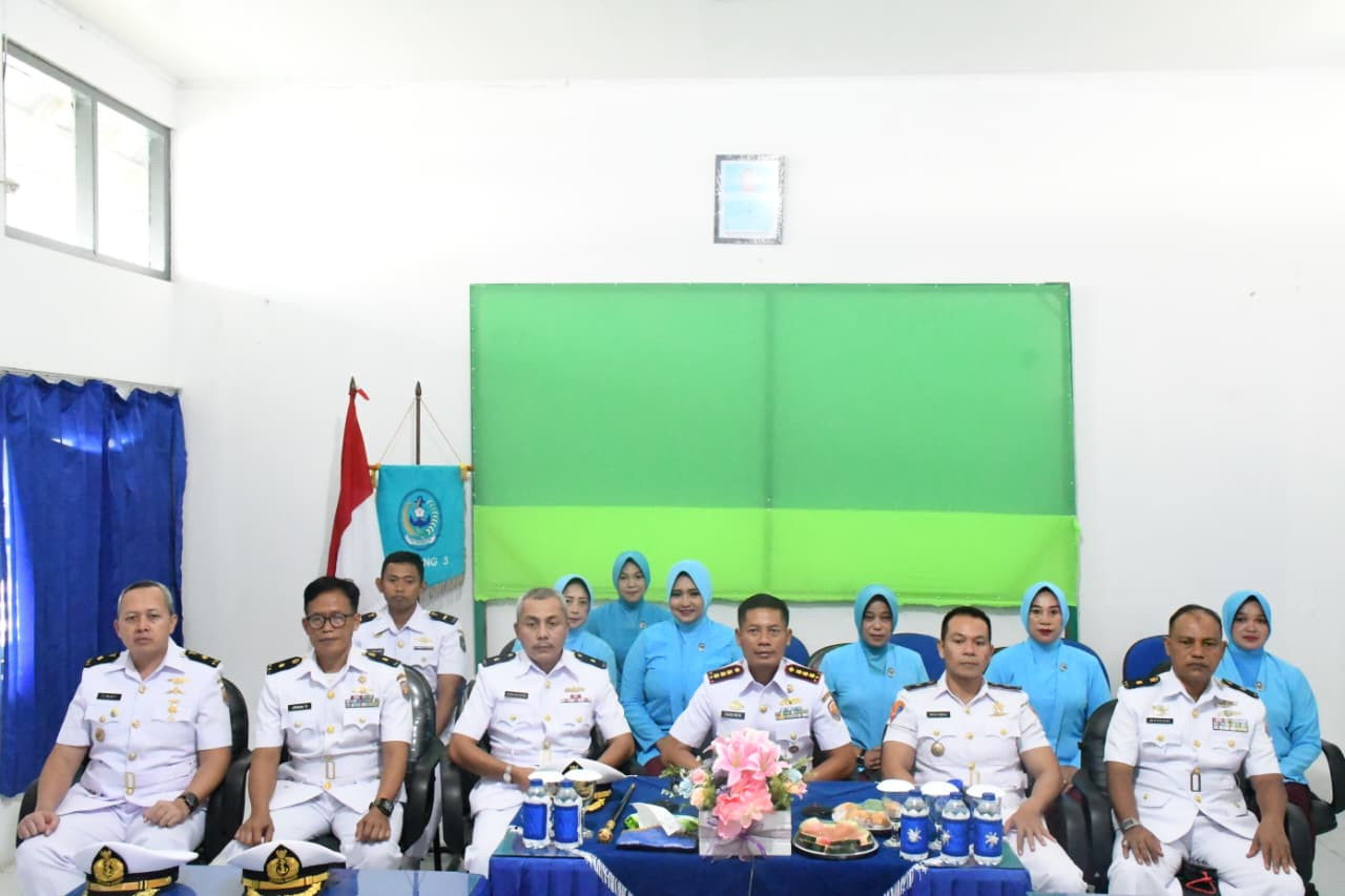 Komandan Lanal Sabang Ikuti Tatap Muka Dalam Rangka Hut Ke-79 Jalasenastri Melalui Vicon