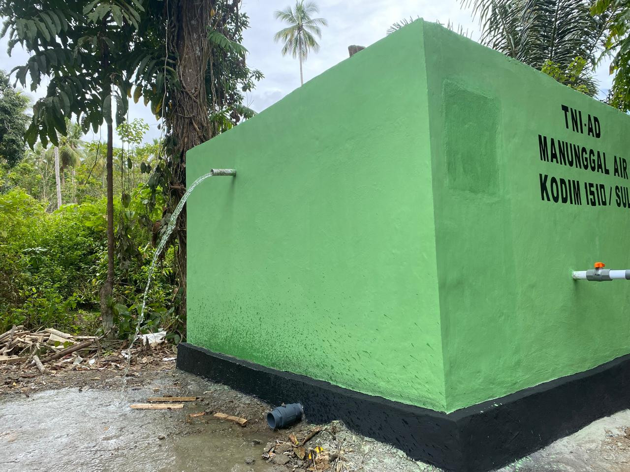 Semua Sasaran TMMD Ke-123 Kodim 1510/Sula Selesai 100 Persen