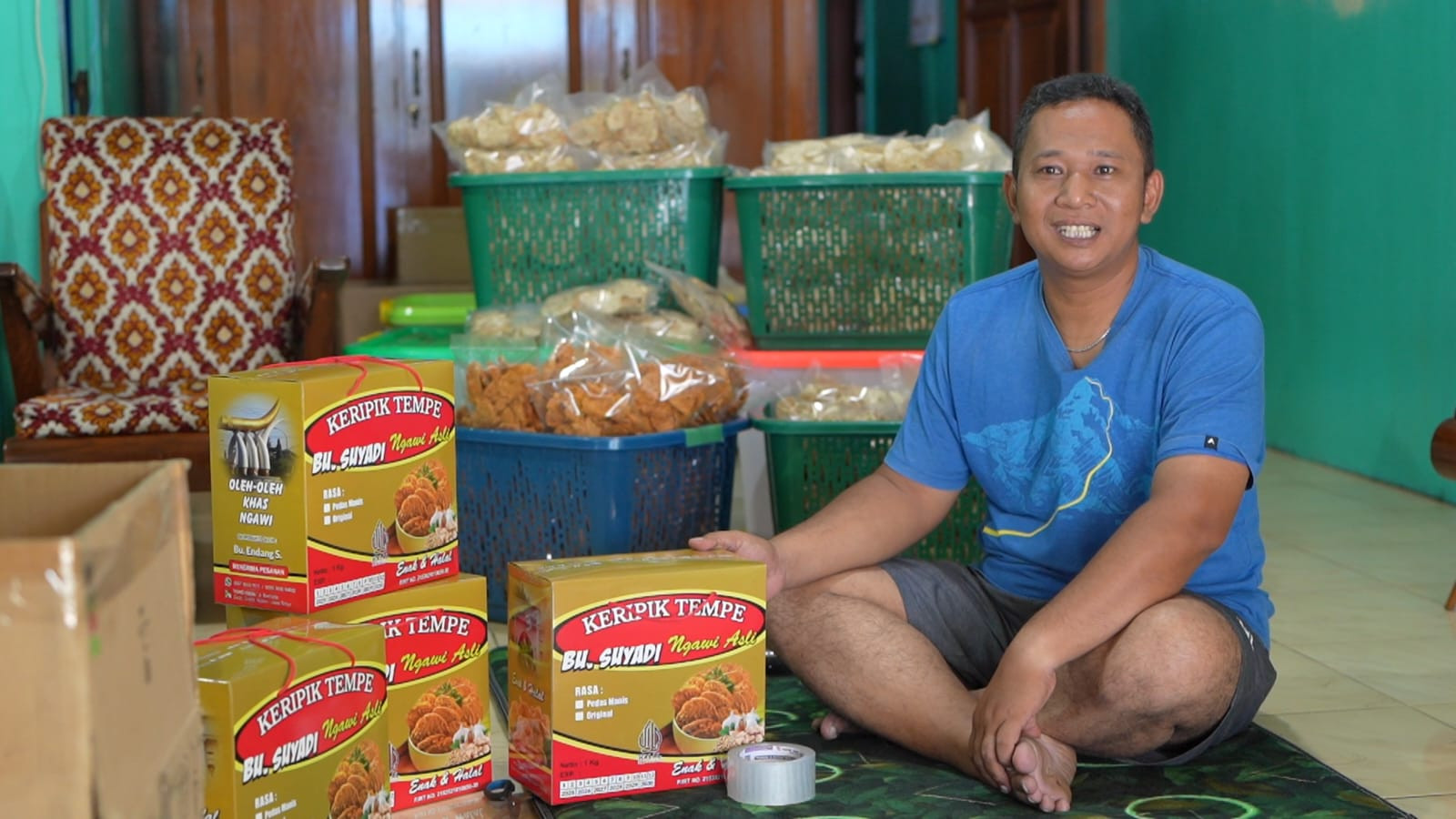 Program MBG Gairahkan Produksi Keripik di Kampung Tempe Ngawi, Kebutuhan Tempe Bisa Capai 90 Kg