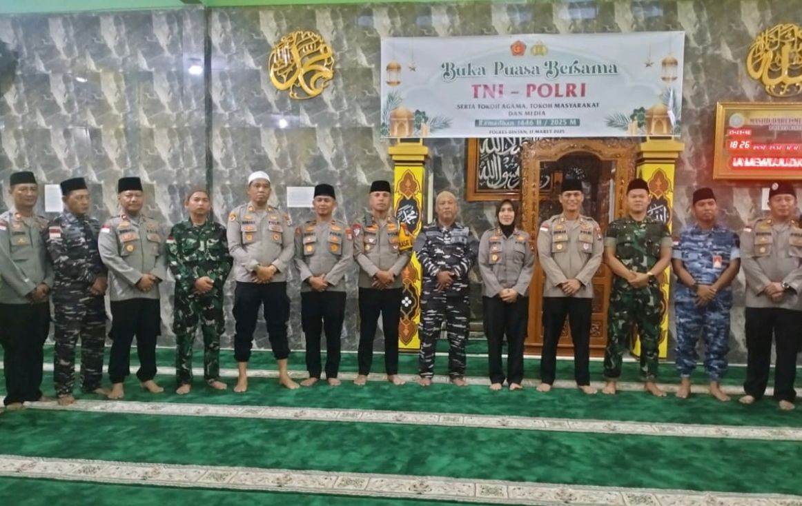 Lanal Bintan Hadiri Peringatan Nuzulul Quran dan Buka Puasa Bersama TNI–Polri, Toga, Tomas, dan Insan Pers