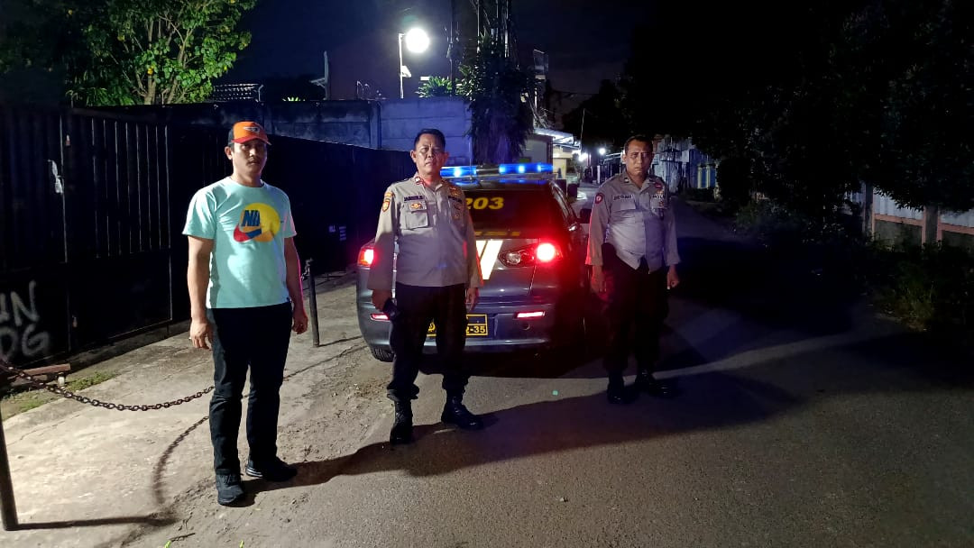 Polsek Bekasi Selatan Tingkatkan Patroli Malam Cegah Potensi Gangguan Kamtibmas