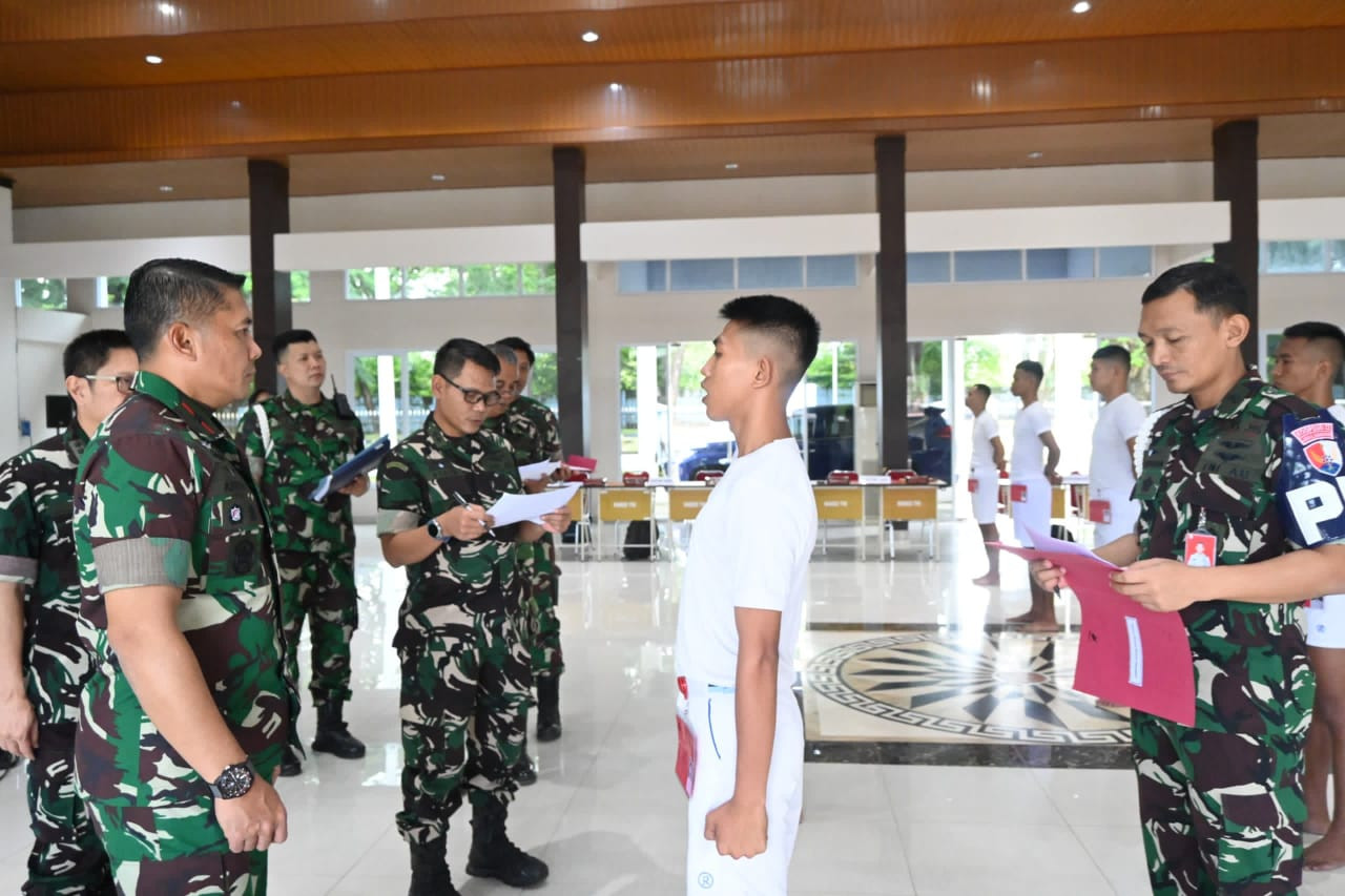 Danlanud HND Pimpin Sidang Pantukhirda Tamtama PK TNI AU Gelombang I/A-89 Tahun 2025