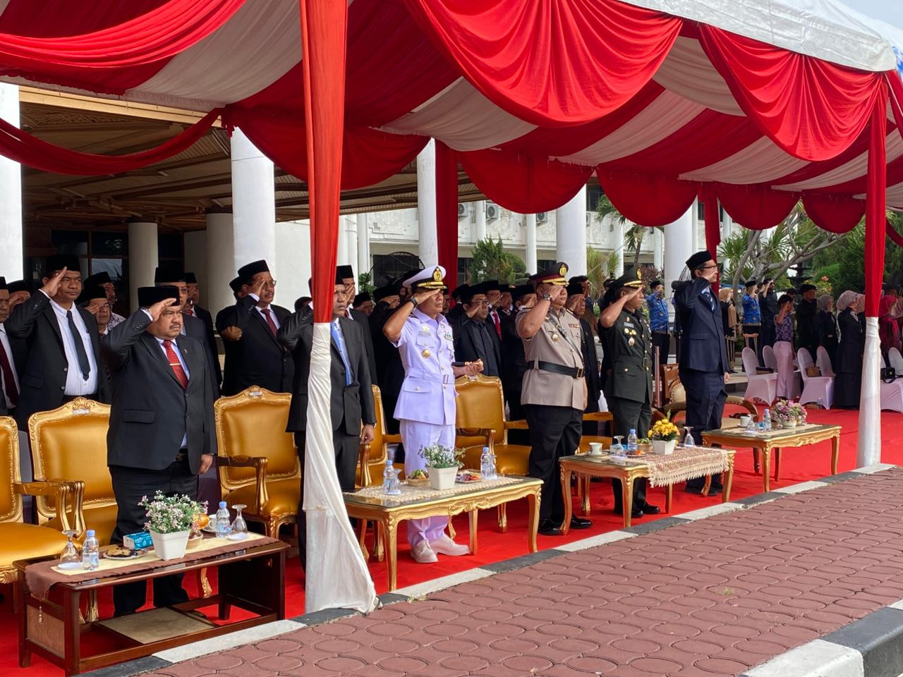 Komandan Lanal Sabang Hadiri Peringatan Hari Pendidikan Daerah Ke-66 Tahun 2025