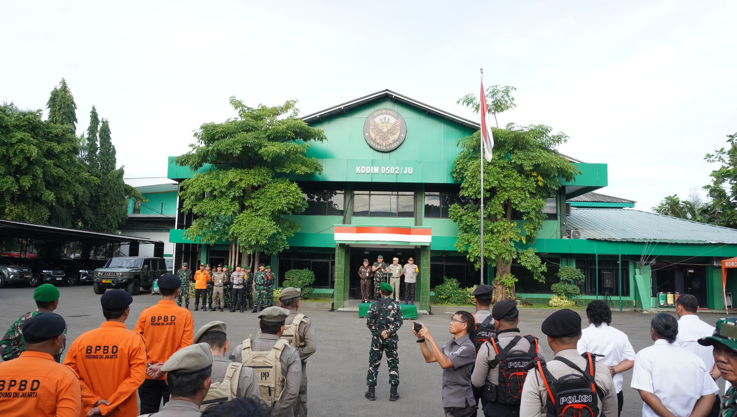 Jelang Pergantian Tahun, Kodim 0502/Jakarta Utara Perkuat Keamanan Lewat Patroli Tiga Pilar