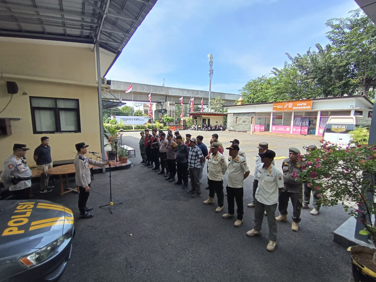 Apel Patroli Bersama 3 Pilar di Kelapa Gading, Jaga Keamanan Warga di Pusat Perbelanjaan
