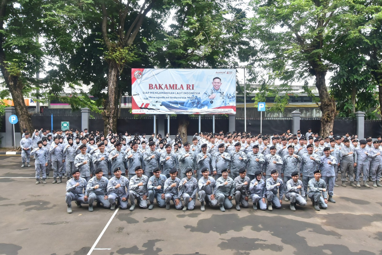 12 Personel Bakamla RI Naik Pangkat dan Golongan