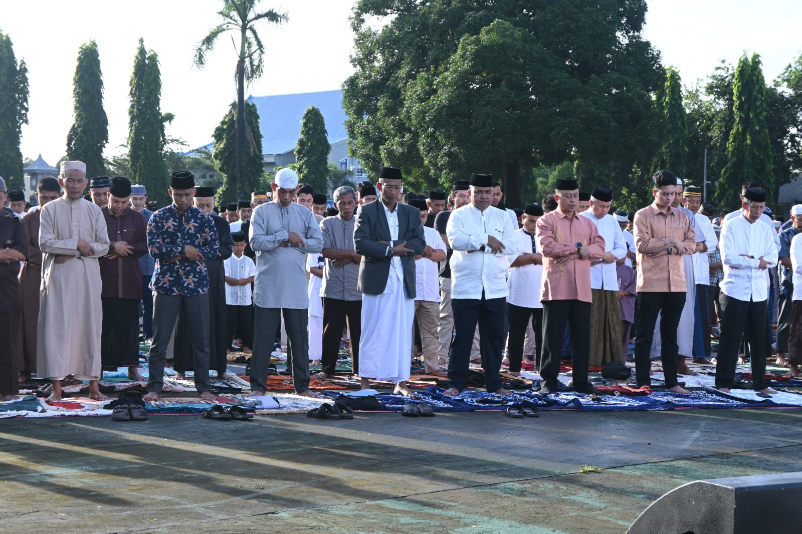 Koops Udara II Gelar Shalat Idul Fitri 1446 H 2025 M Bersama Masyarakat