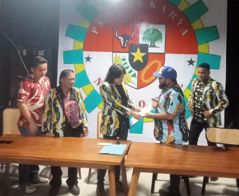 Mandat Diserahkan, Boy Evin Sitepu Siap Besarkan PKN di Kabupaten Karo