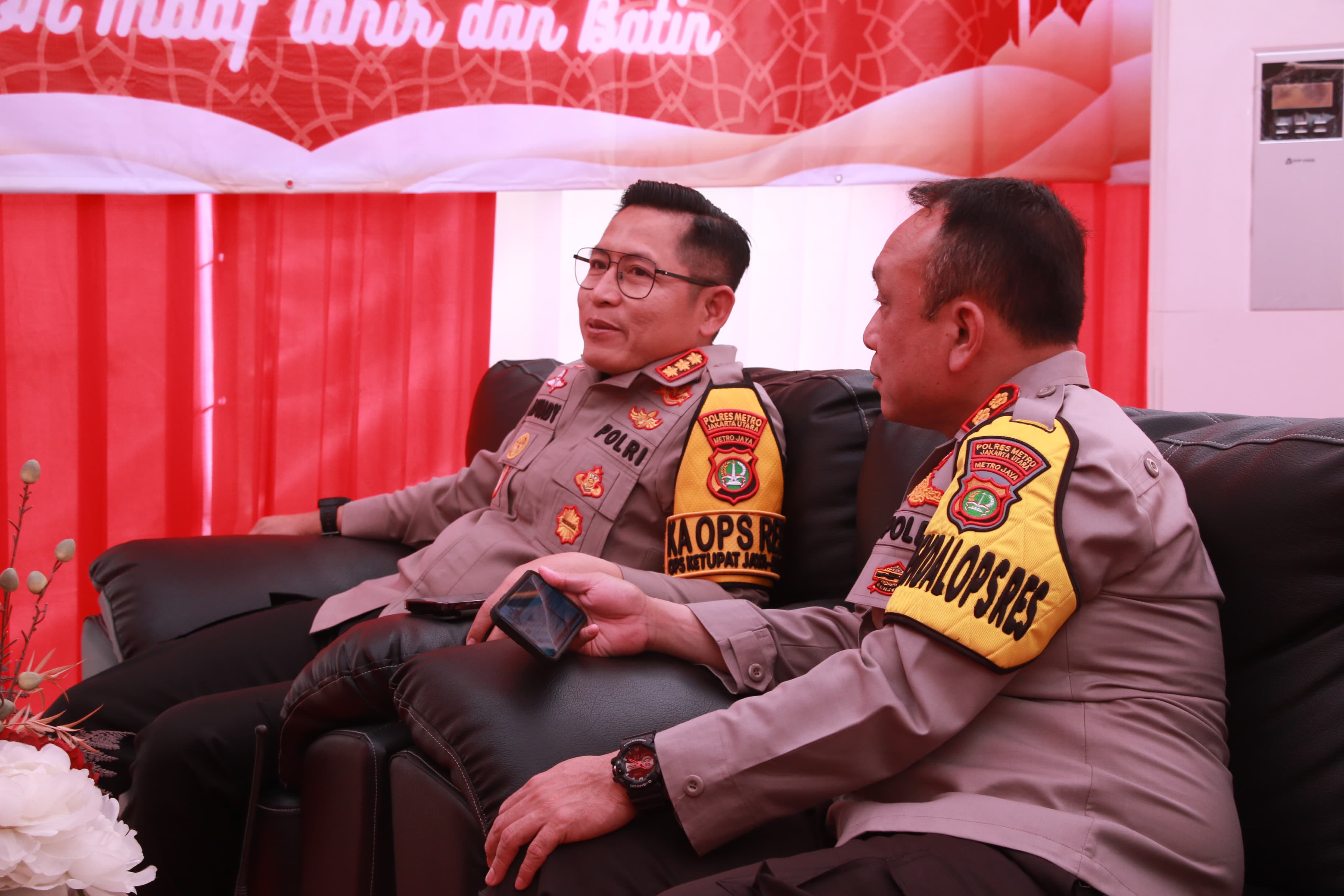 Kapolres Metro Jakarta Utara Tinjau Pospam PIK Icon di Kamal Muara