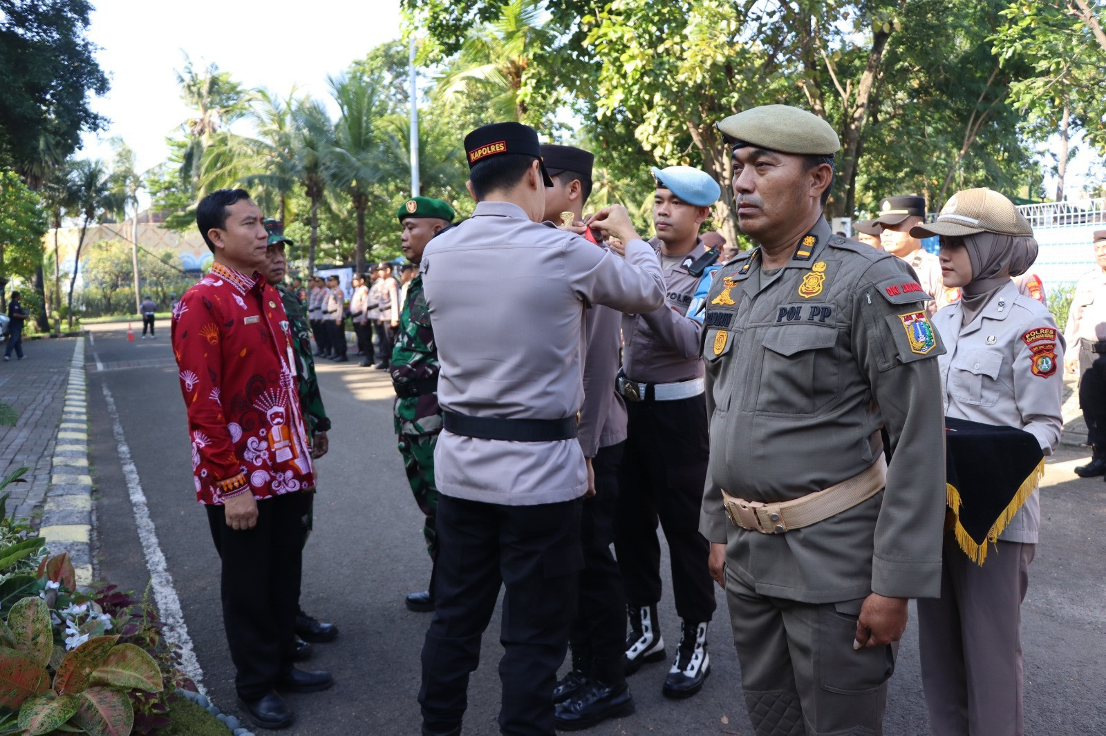 Polres Kepulauan Seribu Gelar Apel Pasukan Operasi Ketupat Jaya 2026, Siapkan 201 Personel Amankan Idul Fitri