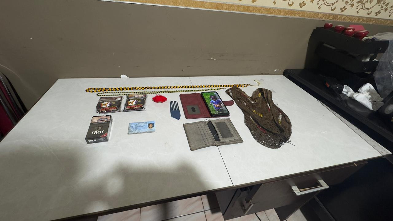 Satgas Damai Cartenz Kembali Amankan Pelaku Kasus Perampasan Senjata Api di Tembagapura, Mimika