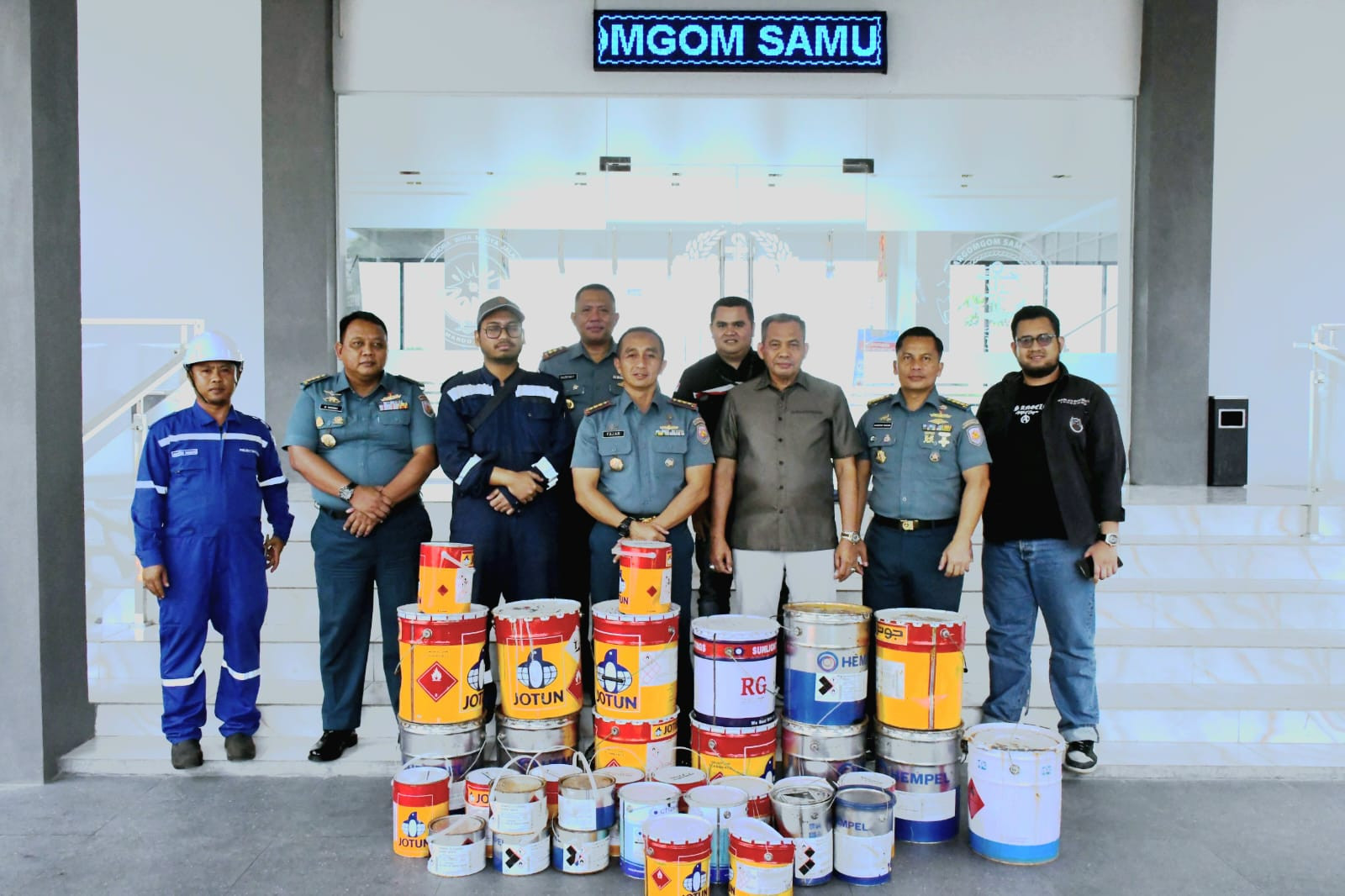 Gerak Cepat, Lantamal I Berhasil Amankan Barang Curian di Perairan Belawan