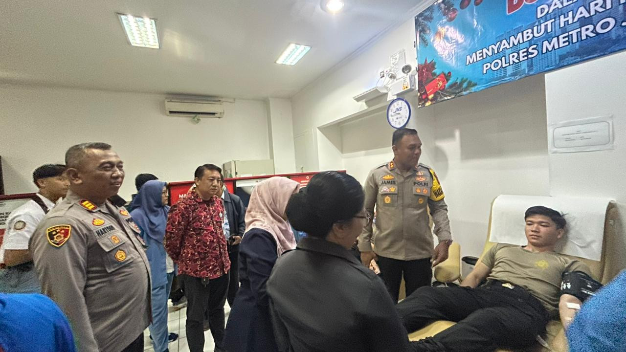 Wakapolres Metro Jakarta Utara: Donor Darah adalah Bentuk Kepedulian Nyata bagi Warga