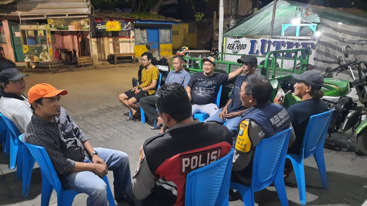 Polsek Pademangan Gelar “Ngopi Kamtibmas” di RW 04 Ancol, Warga Kompak Jaga Keamanan Lingkungan