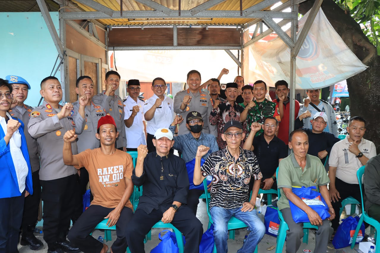 Jaga Jakarta On The Spot Kapolres Metro Bekasi Kota di Bantar Gebang, Kupas Solusi Curanmor hingga Layanan SIM