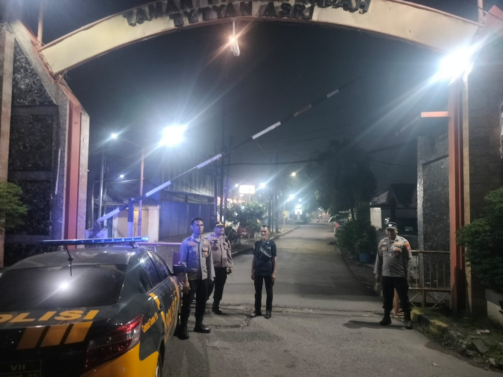 Polsek Medan Satria Patroli Antisipasi Gangguan Kamtibmas